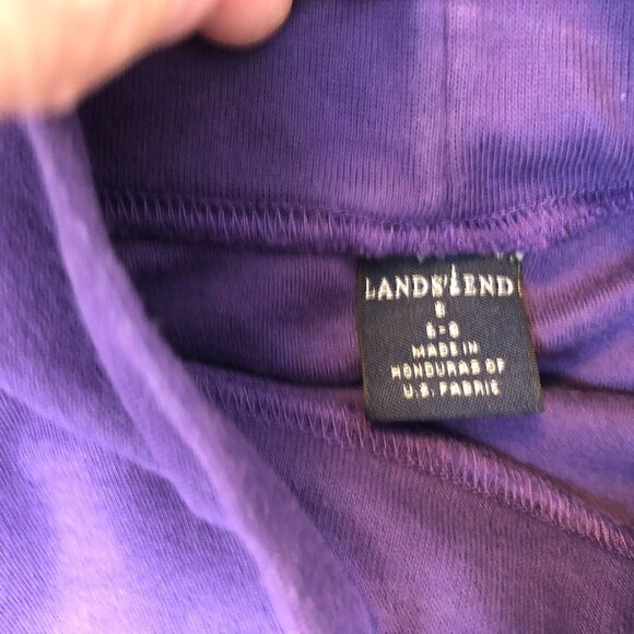 Lands' End Women's Turtleneck Shirts Lot of 3 Small Purple Black Long-Sleeve - Picture 6 of 12